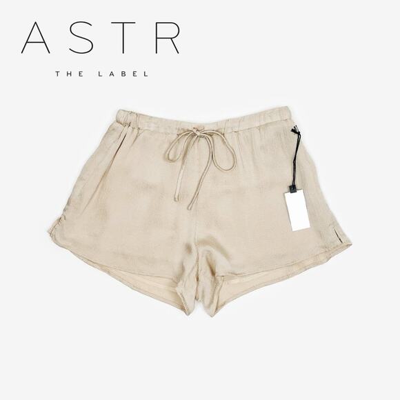 ASTR the Label Lounge Shorts Small Cream Clean Girl Softcore Neutral Minimalist - Picture 11 of 11